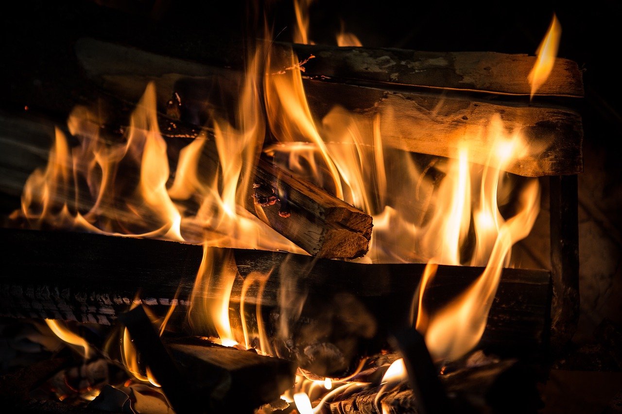 fire flame heat fireplace hot 3792951